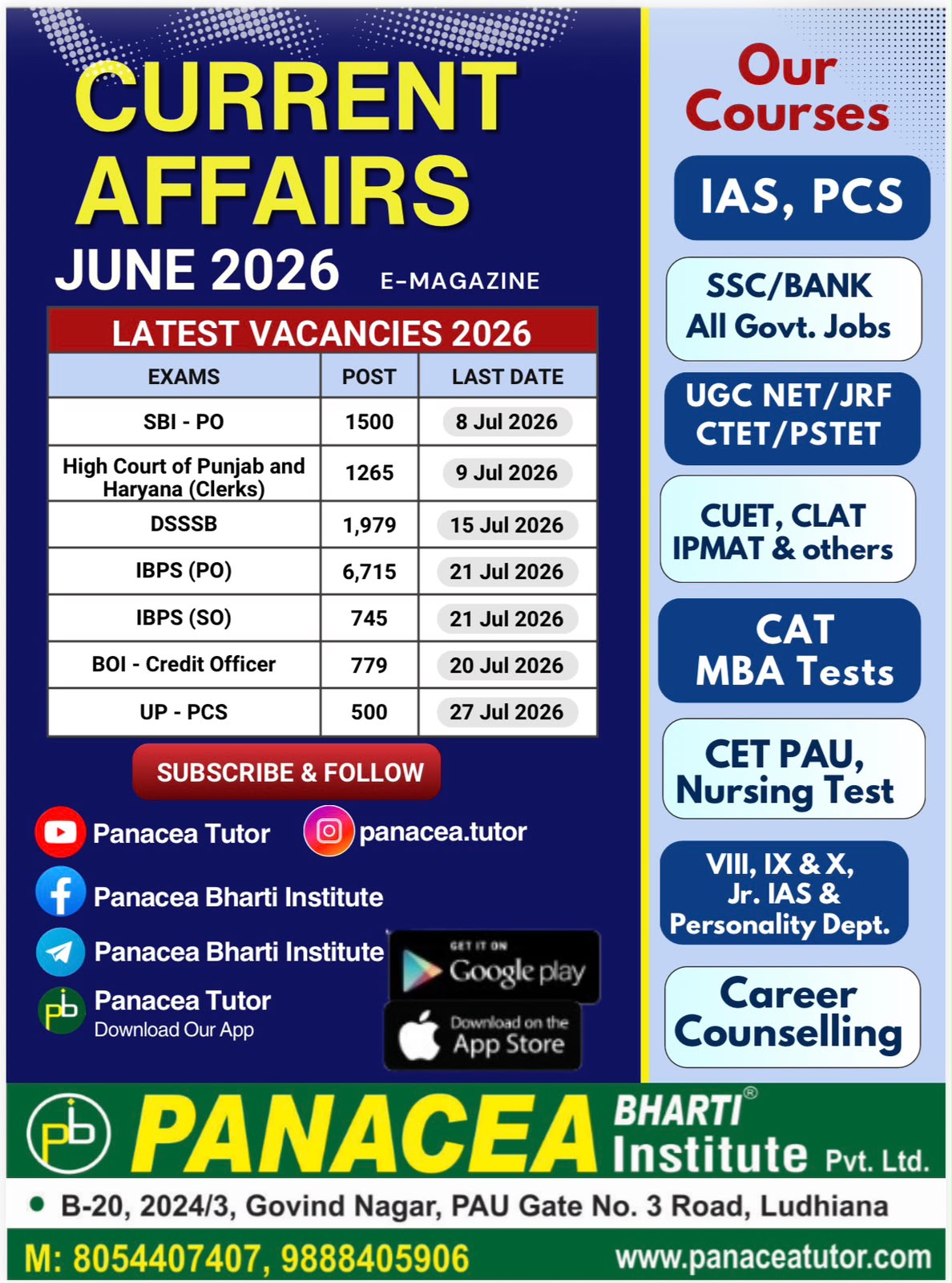 Magazine & Latest Vacancies